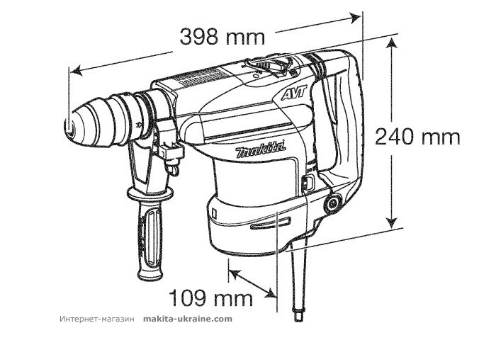 Перфоратор MAKITA HR3210C