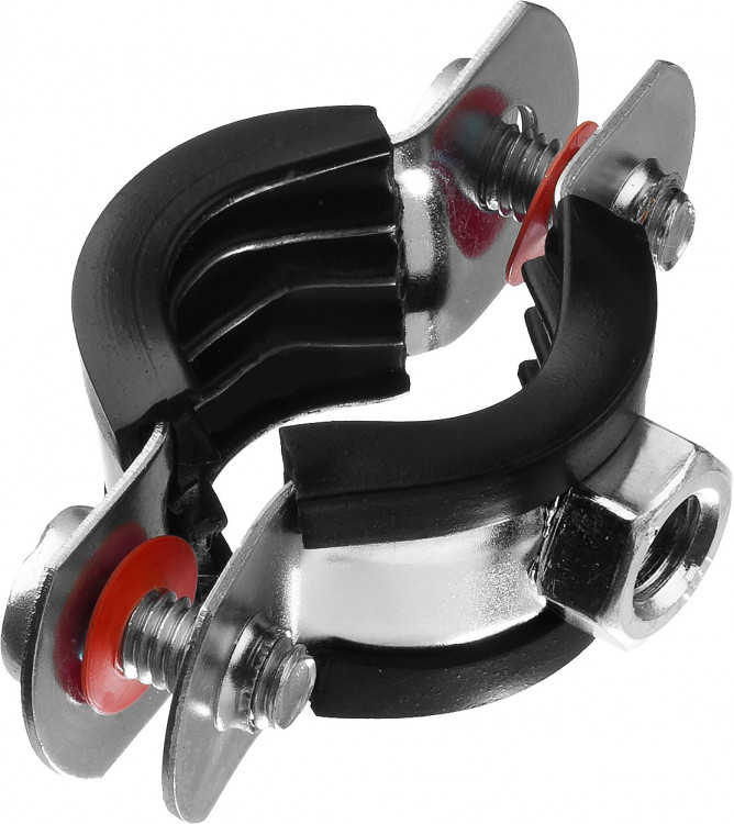 Хомут трубный с гайкой ЗУБР 37850-20-24