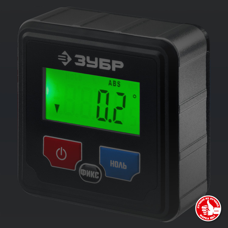 Магнитный уровень-уклономер электронный ЗУБР МИКРО 34743_z01