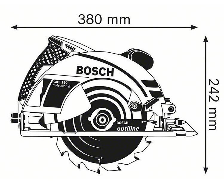 Дисковая пила BOSCH GKS 190