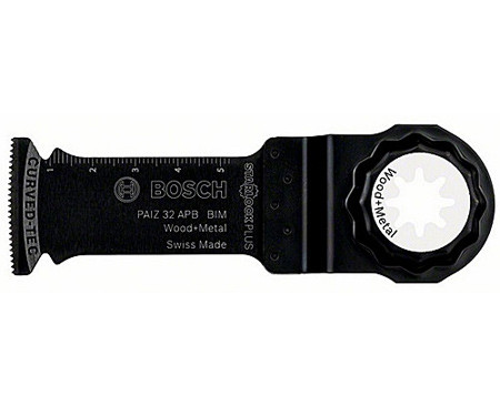 Погружное пильное полотно BOSCH PAIZ 32 APB Wood and Metal (10 шт.), 2608662560