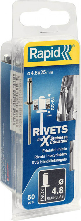 Заклепки из нержавеющей стали RAPID 5000398