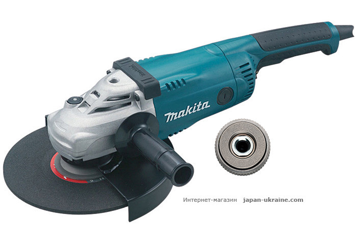 Болгарка MAKITA GA9020 + быстрозажимная гайка
