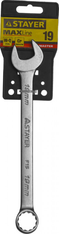 Комбинированный гаечный ключ STAYER 27085-19