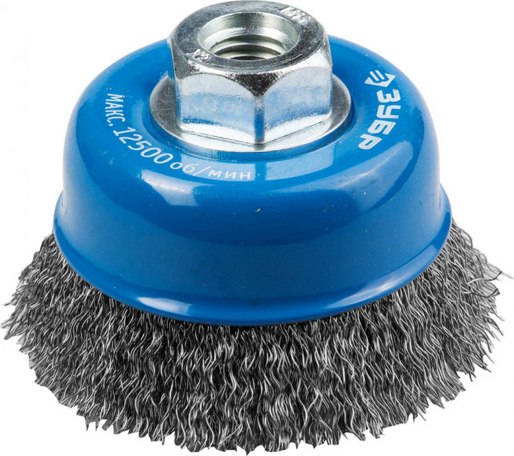 Щетка крацовка чашечная для УШМ ЗУБР 35261-075_z01