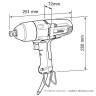 Ударный гайковерт MAKITA TW0200