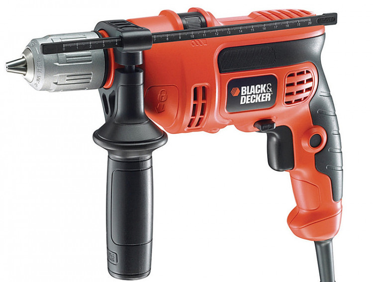 Ударная дрель BLACK&DECKER KR714CRESK