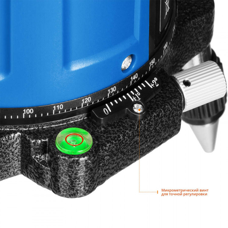 Лазерный уровень построитель плоскостей ЗУБР 34904