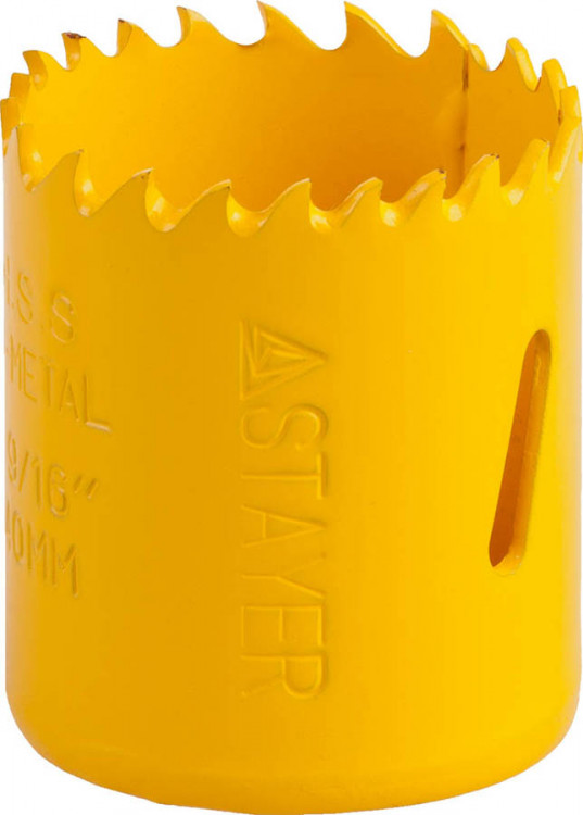 Буровая коронка биметаллическая универсальная STAYER 29547-040