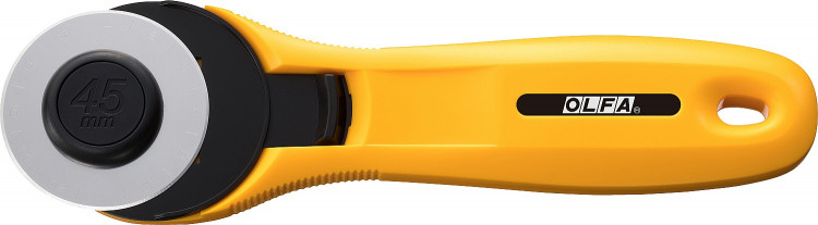 Нож с круговым лезвием OLFA OL-RTY-2C/YEL