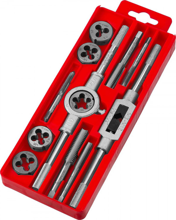 Набор резьбонарезной ЗУБР 28121-H12