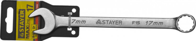 Комбинированный гаечный ключ STAYER 27085-17