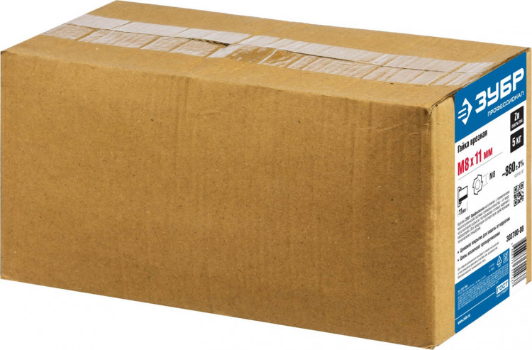 Гайка врезная ЗУБР 303780-08