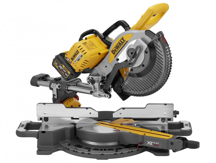 Аккумуляторная торцовочная пила DeWALT DCS727T2