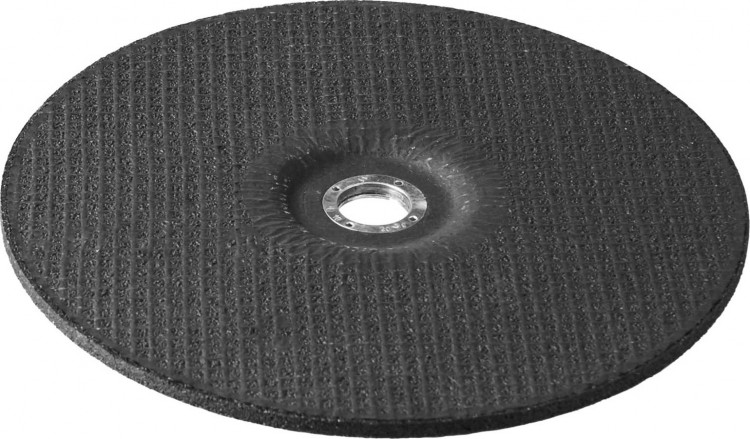 Круг абразивный шлифовальный 230 мм для УШМ по металлу ЗУБР 36204-230-6.0_z02