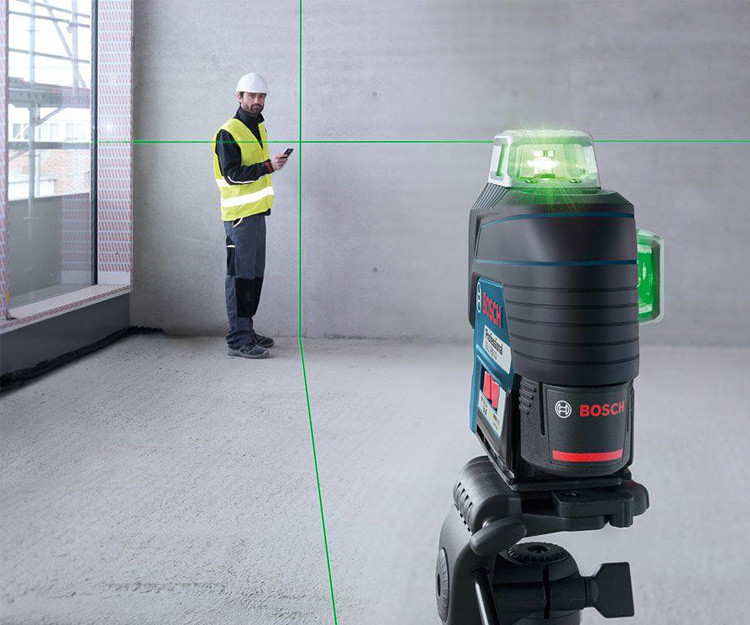 Линейный нивелир BOSCH GLL 3-80 CG + BM 1 + L-Boxx