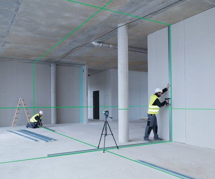 Линейный нивелир BOSCH GLL 3-80 CG + BM 1 + L-Boxx