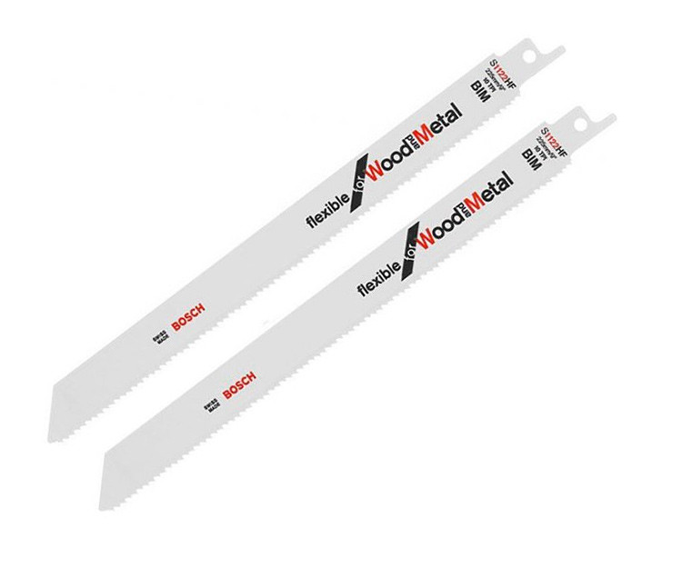 Пильное полотно Bosch S 1122 HF, 10 TPI, 2 шт.