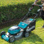 Аккумуляторная газонокосилка MAKITA SOFA-DLM530PT4 + ламзак