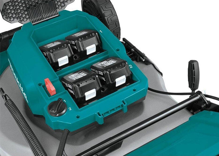 Аккумуляторная газонокосилка MAKITA SOFA-DLM530PT4 + ламзак