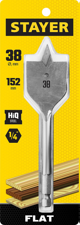 Сверло по дереву перовое STAYER 2950-38_z01
