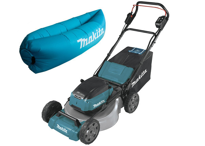 Аккумуляторная газонокосилка MAKITA SOFA-DLM530Z + ламзак