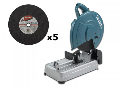 Аккумуляторная отрезная пила MAKITA SET-DLW140