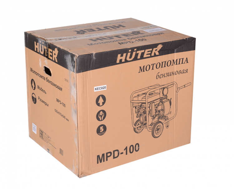 Мотопомпа Huter MPD-100 для грязной воды