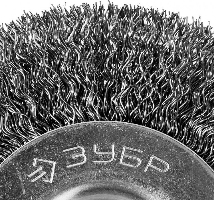 Щетка дисковая для точильно-шлифовального станка ЗУБР 35185-125_z02 Профессионал