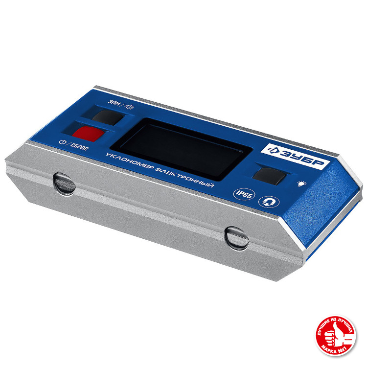 Магнитный уровень-уклономер электронный ЗУБР 34745_z01