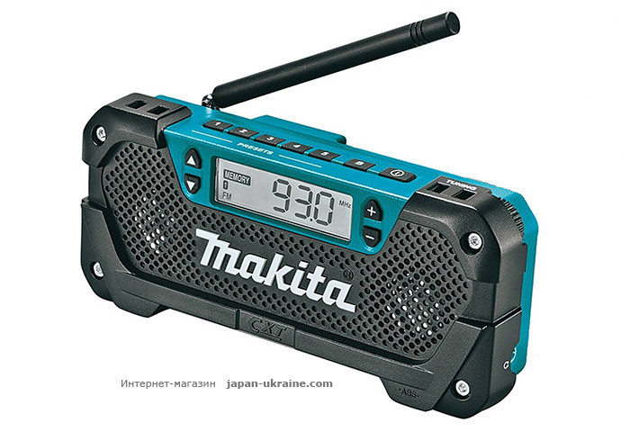 Аккумуляторный радиоприемник MAKITA DEAMR052