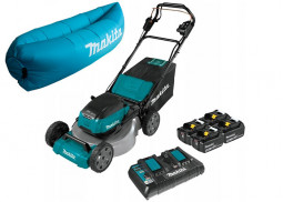 Аккумуляторная газонокосилка MAKITA SOFA-DLM532PT4 + ламзак