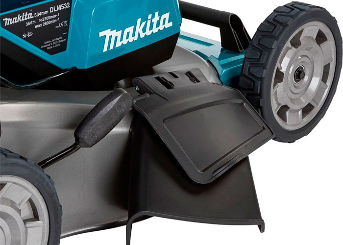 Аккумуляторная газонокосилка MAKITA SOFA-DLM532PT4 + ламзак