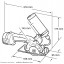 Аккумуляторная пила для плитки/стекла MAKITA 4191DWA