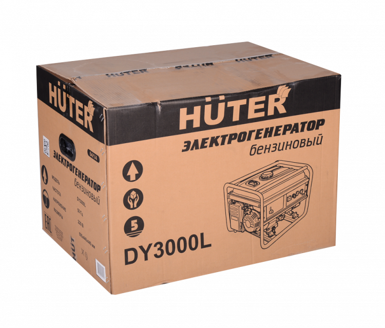 Портативный бензогенератор HUTER DY3000L