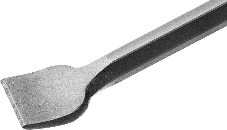 Зубило плоское изогнутое 40 x 250 мм