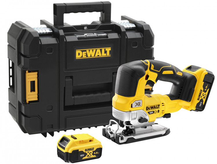 Аккумуляторный лобзик DeWALT DCS334P2