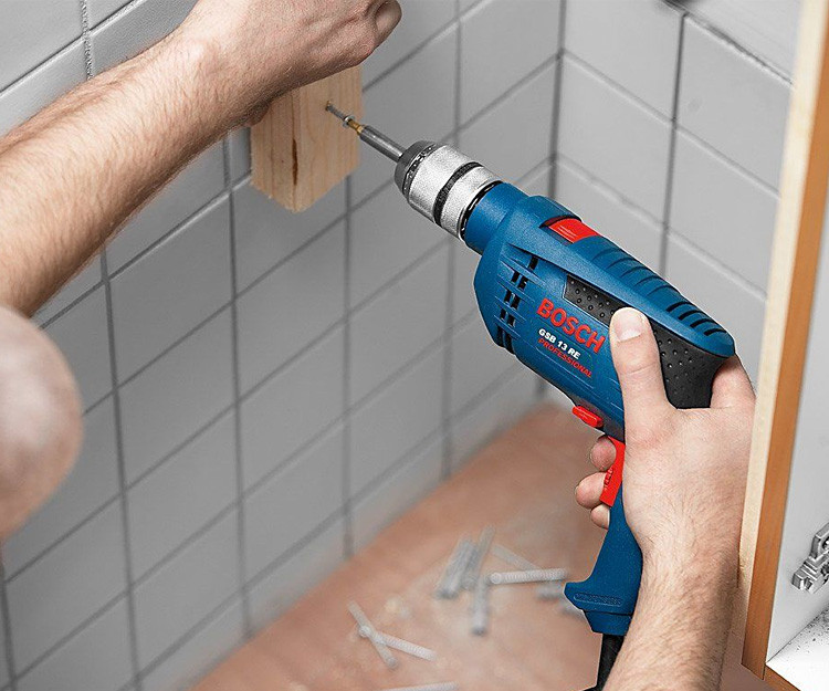 Ударная дрель BOSCH GSB 13 RE (ЗВП)