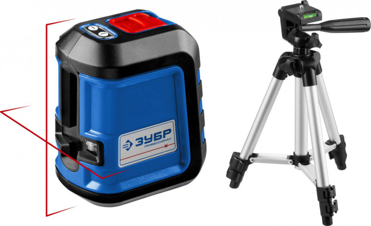 Лазерный уровень построитель плоскостей ЗУБР 34902-3_z01