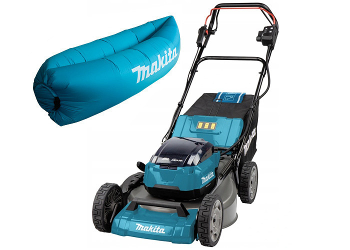 Аккумуляторная газонокосилка MAKITA SOFA-DLM532Z + ламзак