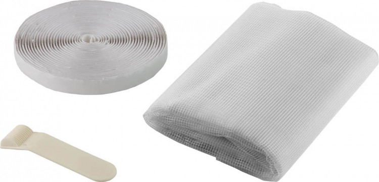 Противомоскитная сетка STAYER 12480-11-13 предназначена для защиты от летающих насекомых и пауков