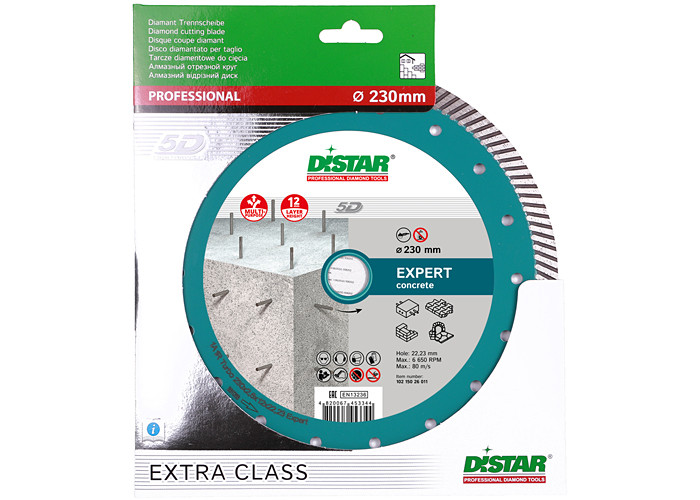 Алмазный диск DISTAR 1A1R Turbo 230 Expert