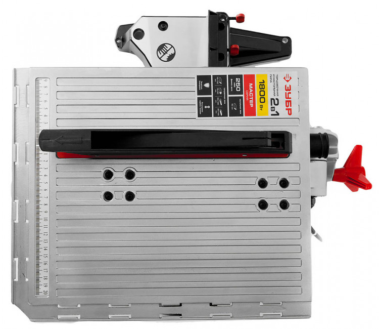 Пила торцовочная ЗУБР ЗПТК-255-1800