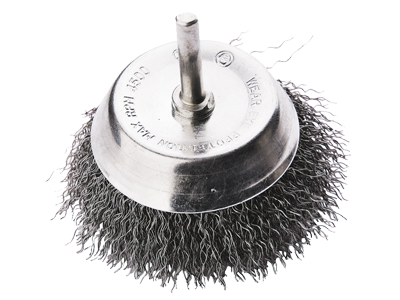 Щётка №063; 3107506120 d-75 для дрели чашеобразная,гофрирован.