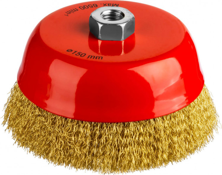 Щетка чашечная для УШМ MIRAX 35142-150