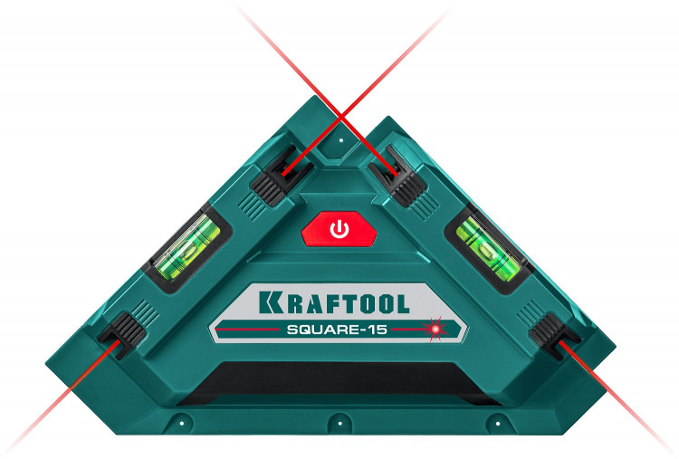 Лазерный угольник для кафеля KRAFTOOL SQUARE-15 34705