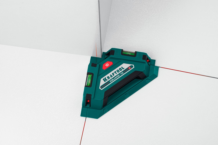 Лазерный угольник для кафеля KRAFTOOL SQUARE-15 34705