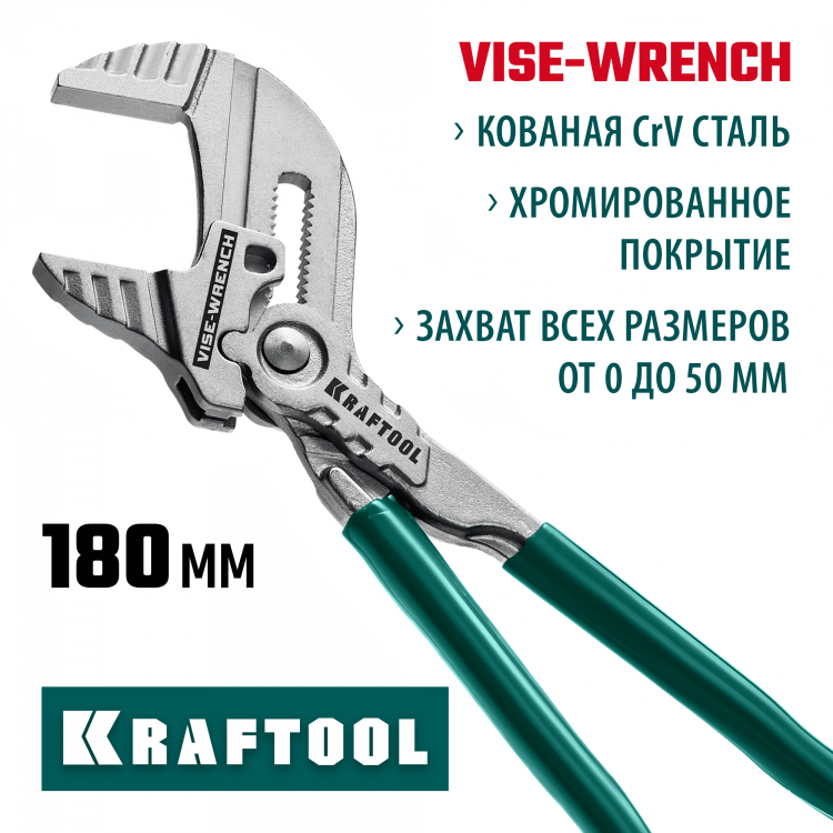 Клещи переставные KRAFTOOL 22063