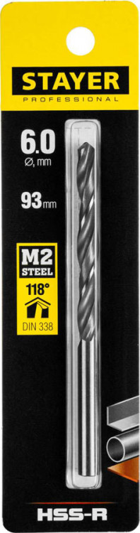 Сверло STAYER 29602-6