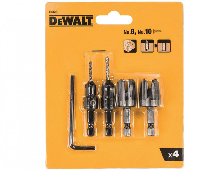 Набор системы сверления отверстий по дереву DeWALT DT7620